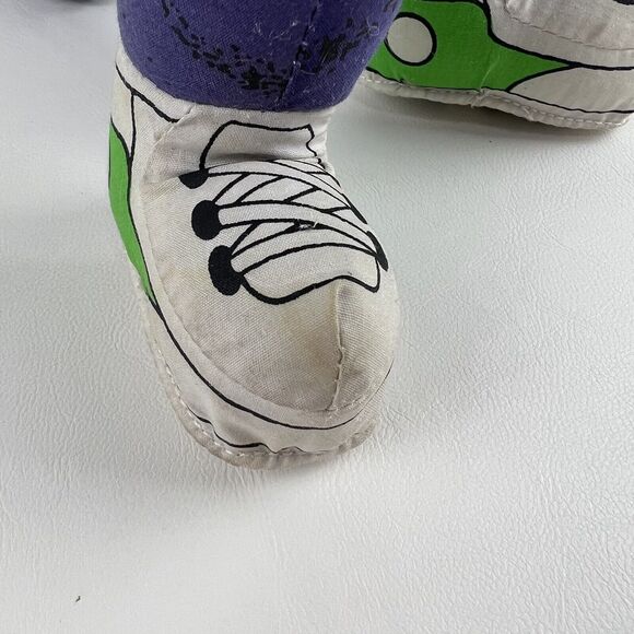 CLOUD 9 Trex Dinosaur Carnival Plush VTG 80s 90s Sneakers Shoes Hat Colorful Toy - Picture 4 of 11